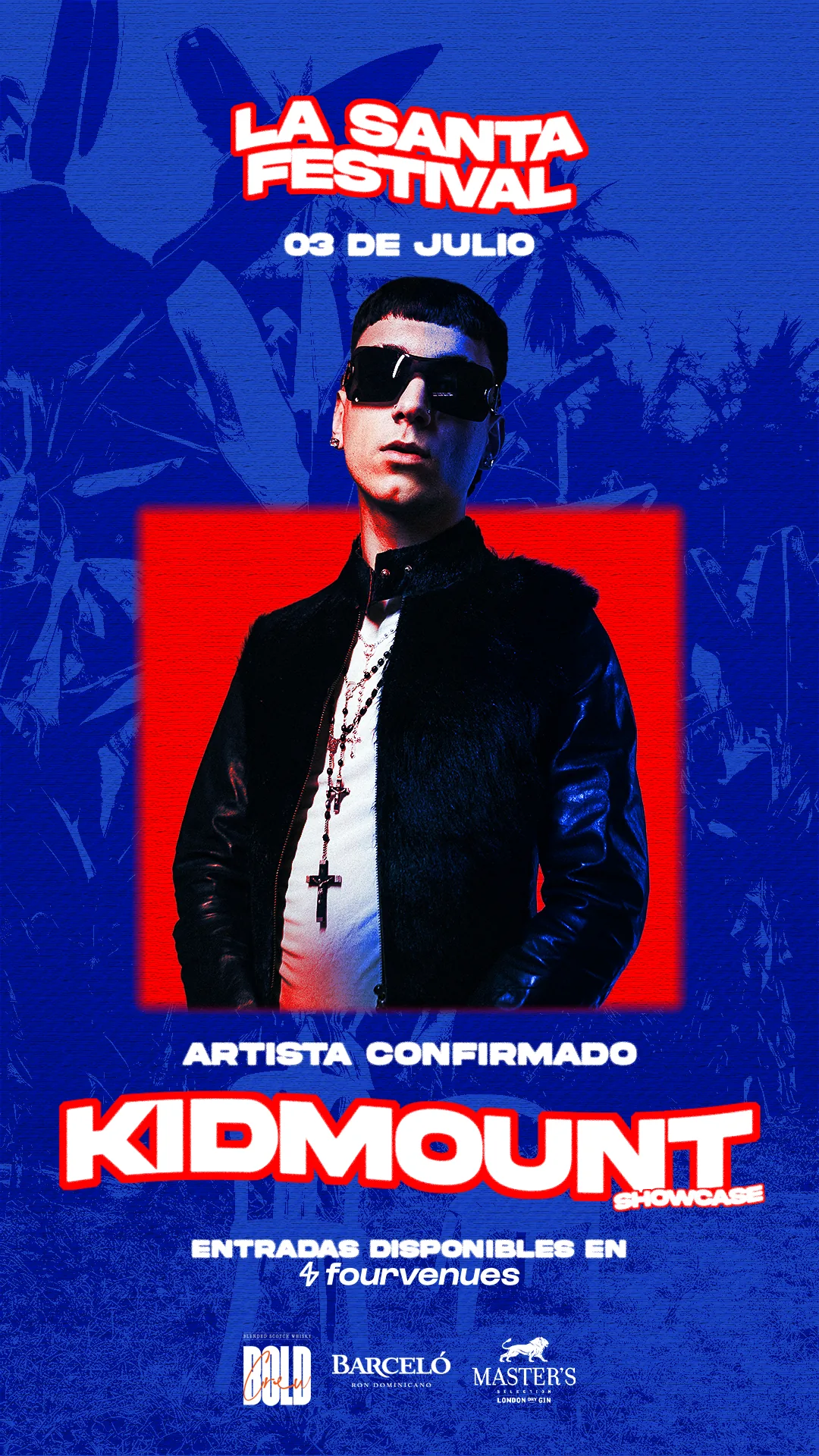 Cartel de Kid Mount